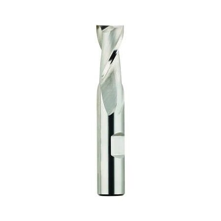 Morse Single End Mill, Center Cutting Regular Length, Series 5979, 58 Cutter Dia, 312 Overall Length 59225